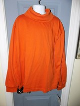 Kitestrings Orange Turtle Neck Shirt Size 12/14 Youth NEW HTF - £15.50 GBP