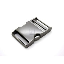 3/4 Inch Metal Curved Side Release Buckle Clip Lock For Belt Paracord Bracelet P - £19.65 GBP