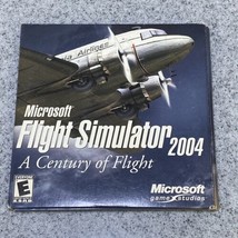 Microsoft Flight Simulator 2004 - A Century of Flight (PC CD-ROM) 4-Disc... - $9.74