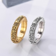 T 925 sterling silver astronomical finger ring emma s retro vintage globe universe ball thumb200