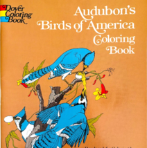 2016 Audubon&#39;s Birds of America Coloring Book Dover 1974 Reprint Unused ... - $19.99