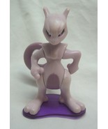Vintage 1999 Nintendo POKEMON MEWTWO TOY 4&quot; Figure Original Burger King - $282.14 MXN