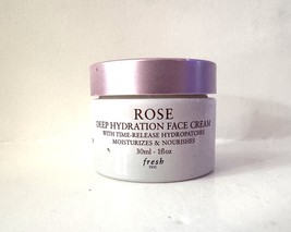 Fresh Rose Deep Hydration Face Cream 1oz/30ml NWOB - £15.18 GBP
