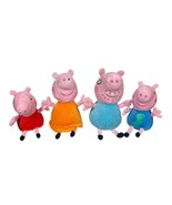 Peppa Pig Family Fun Set Stuffed Doll Set of 4 Mummy Peppa Daddy George - €24,83 EUR