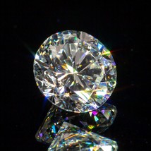 0.61 Carato Sfuso H/SI1 Rotondo Brillante Taglio Diamante GIA Certificato - £1,302.95 GBP