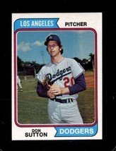 1974 Topps #220 Don Sutton Nmmt Dodgers Hof *X80828 - £5.20 GBP