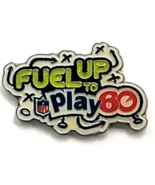 NFL Fuel Up to Play 60 Pin Enamel Promotional Health Fitness Youth Program - $18.22 CAD