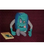 10&quot; Horror Reading Buddy Plush Toy With Book From The Pagemaster 1994 Rare - $3,236.63 MXN