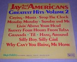 Jay And The Americans Greatest Hits Volume 2 Record Album U.A. 3555 MONO... - $19.99