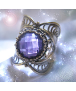 HAUNTED RING THE WITCH&#39;S CIRCLE RISE TO THE HIGHEST QUEEN ENERGIES OOAK ... - $287.77