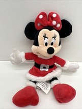 Pre-Owned Minnie Mouse Disney Christmas Mrs. Claus Outfit Plush 10&quot; Holiday - €12,67 EUR