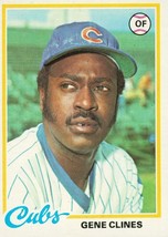 1978 Topps Gene Clines 639 Cubs - £0.79 GBP