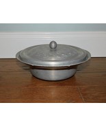 Wilson Metal Products Hand Wrought Aluminum Serving Bowl w/Lid Pot Dish ... - £23.66 GBP