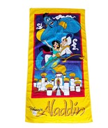 Walt Disney Aladdin Genie 1992 Vintage Franco Beach Towel 58x30” NWT  - $28.50