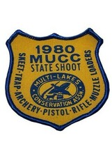 Vintage 1980 MUCC State Shoot Multi-Lakes Conservation Assn Patch Skeet - $437.67 MXN