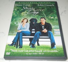 MUST LOVE DOGS  (DVD 2005  Widescreen) Comedy movie  Diane Lane  John Cu... - £0.86 GBP