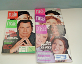 Rosie O&#39;Donnell Rosie magazine 5 issue back lot 2001 - 2002 John Travolta - £15.72 GBP