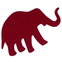 Elephant Cutouts Plastic Shapes Confetti Die Cut Free Shipping - £5.58 GBP