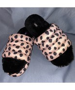 UGG Pink Cheetah Sheepskin Platform Sandal MAXI SLIDE, S/N 1127074, Wome... - $94.37 CAD