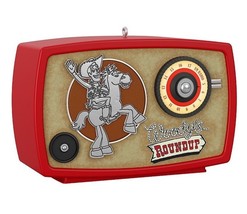 Hallmark 2024 Ornament Disney/Pixar Toy Story 2 Woody&#39;s Roundup Radio Or... - $15.04