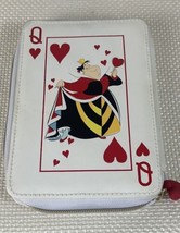 Disney Parks Queen Of Everything Wallet Clutch Alice Queen Of Hearts Pouch Red - £24.21 GBP