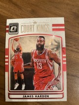 2016-17 Panini Donruss Optic Court Kings #9 James Harden Houston Rockets Card - £2.58 GBP