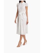 Size 2 Alice + Olivia  Vannessa Belted Midi Shirtdress Retails $595 - $249.00