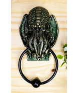 Ebros Nautical Ocean Monster Cthulhu Kraken Octopus Door Knocker Sculpture - $43.73 CAD