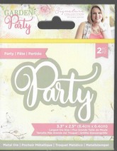 Crafters Companion. Party Die Set. Ref:005. Die Cutting Cardmaking Scrap... - $6.19