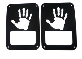 Hand palm wave tail light covers / fits 07-18 Jeep Wrangler / JK - £14.45 GBP
