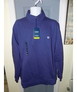 CHAPS Blue Ribbon Classic-Fit Quarter-Zip Fleece Pull-Over Size XXL Men&#39;... - $40.05