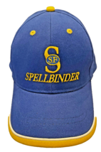 Cap Spellbinder Stonewall Stallions Baseball Hat Blue Yellow Adjustable OC - £11.83 GBP