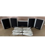 Set Of 5 Pioneer S-FCRW240B-S  6” Home Theater Speakers W/ Wires Tested ... - $1,108.76 MXN