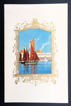 Vtg SS EUROPA North German Lloyd 3rd Class Dinner Menu June 11, 1935 Bea... - €21,33 EUR