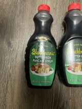 Blackburns butter rich pancake syrup. 2 pack lot. 24 oz each - £23.44 GBP