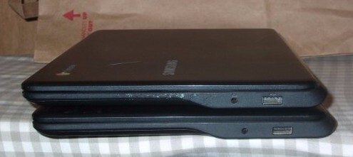 Two Samsung Chromebook 3 XE500C13 11.6" 1.6 GHz Chrome OS, Google Play Store Item image 5