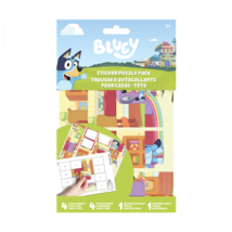 Bluey - Bandit and Chilli Adventures Puzzle Sticker Pack Multi-Color - £10.20 GBP