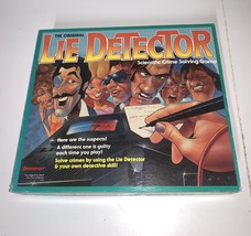 Lie Detector Board Game Box Only Pressman Vtg 1987 - £11.60 GBP