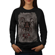 Wellcoda Spider Bite Beast Creep Womens Sweatshirt - £23.86 GBP+