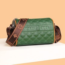 Brand Casual Trend Lattice Crossbody Designer Handbags Women&#39;S Genuine Leather S - £34.09 GBP