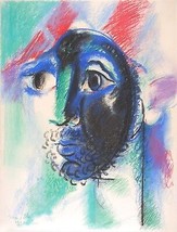 Roger SOMVILLE Original Signed Pastel drawing Tête d&#39;Arlequin 1970 - £3,731.11 GBP