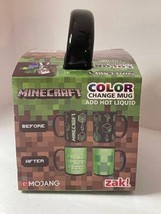 Minecraft Zak! Color Change Mug 15oz Gaming Great Gift Idea Gamer Cup Coffee Tea - £17.38 GBP