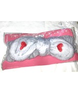 Spa  Headband  with Hearts  GRAY with Red Hearts NEW - €8,63 EUR