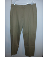 DOCKERS SIGNATURE IRON FREE SHAKI CLASSIC FIT BEIGE PANTS-36x33.5&quot;-NWT-NICE - $17.75