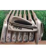 Ping S59 Black Dot Golf Iron Set 3-PW Steel Shaft Stiff Flex - £205.53 GBP