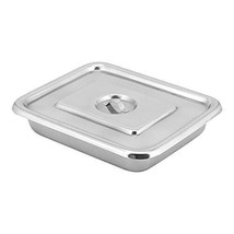 Surgicals Stainless Steel with Cover Instrument Tray with Lid (10x8 Inch) - £28.86 GBP