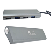 Monoprice Super Speed Plug Gray 4 Port USB-C Hub Power Adapter for Lapto... - $234.79 MXN