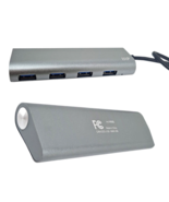 Monoprice Super Speed Plug Gray 4 Port USB-C Hub Power Adapter for Lapto... - $230.73 MXN