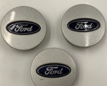 Ford Rim Wheel Center Cap Set Silver OEM G04B40020 - £64.65 GBP