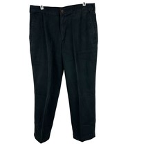 Farah Mens Black Cotton Chino Pants Size 34x29 - $23.03